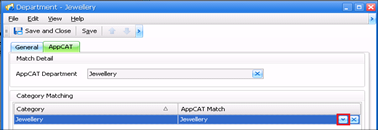 Category matching screenshot