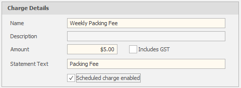 Scheduled charge enabled checkbox